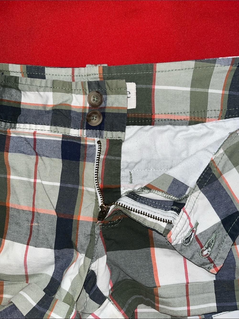 Size 3/4 Aeropostale Plaid Shorts - Picture 5 of 5